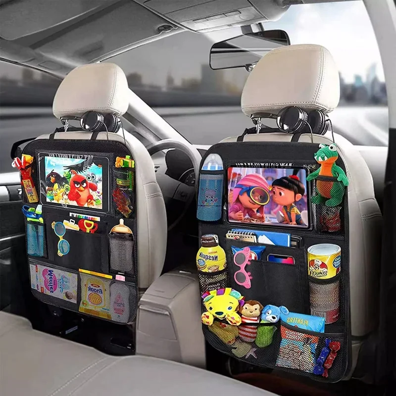 Toddler Tablet Accessories - Carro Traseiro Organizador com Tela Sensível