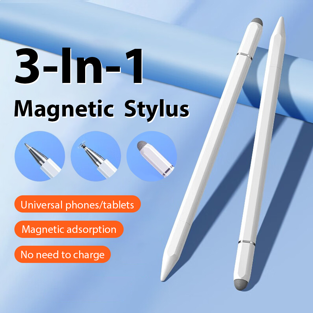 Tablet Accessories For Kids - Caneta stylus magnética universal 3 em