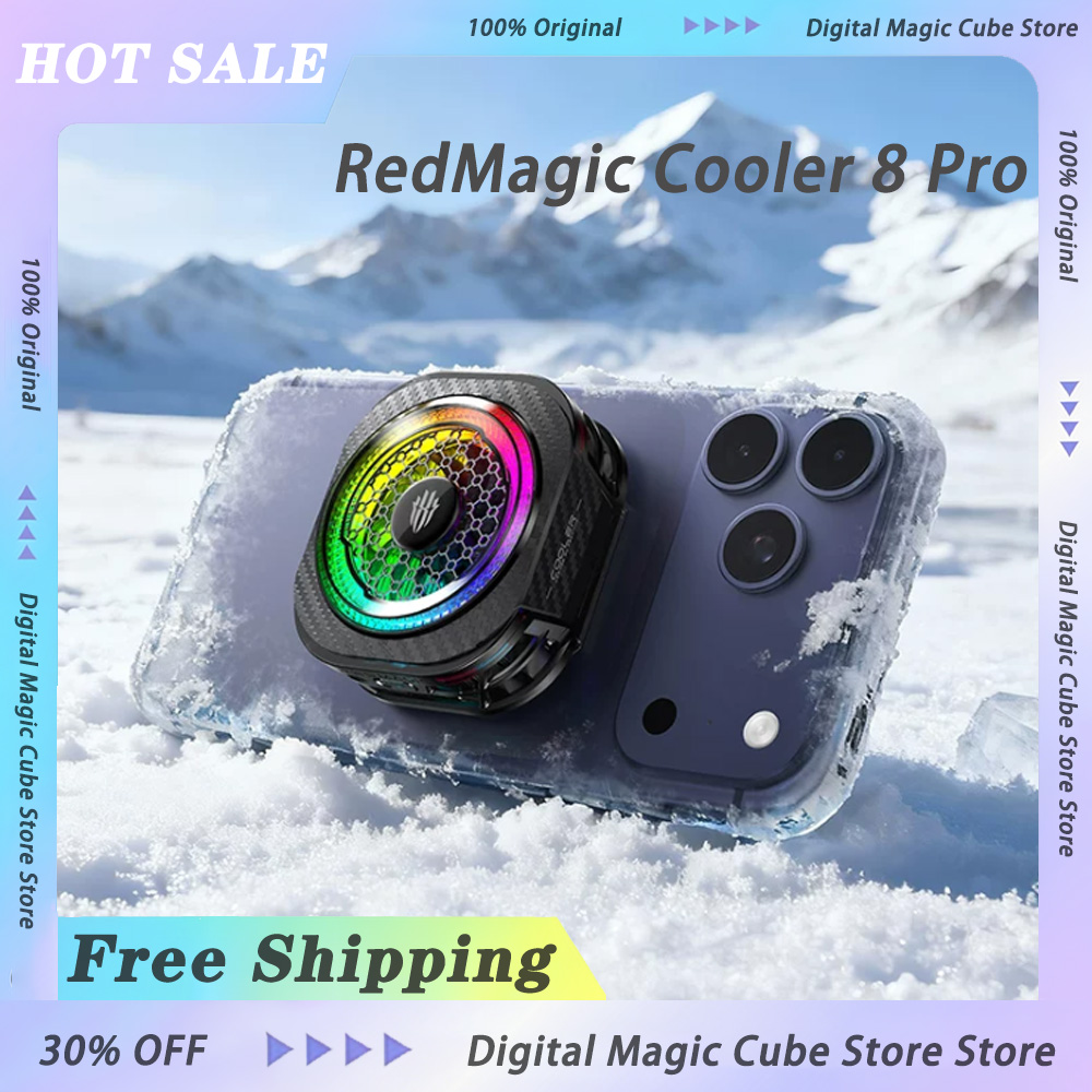 Tablet Gaming Accessories - RedMagic Cooler 8 Pro, Cooler Magnético