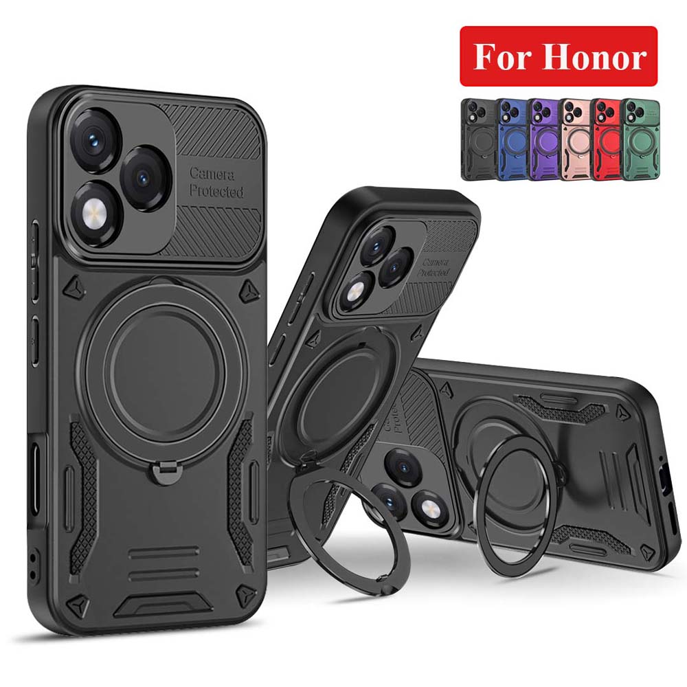 Magnetic Case Smart - Capa para Honor 400 Pro Lite
