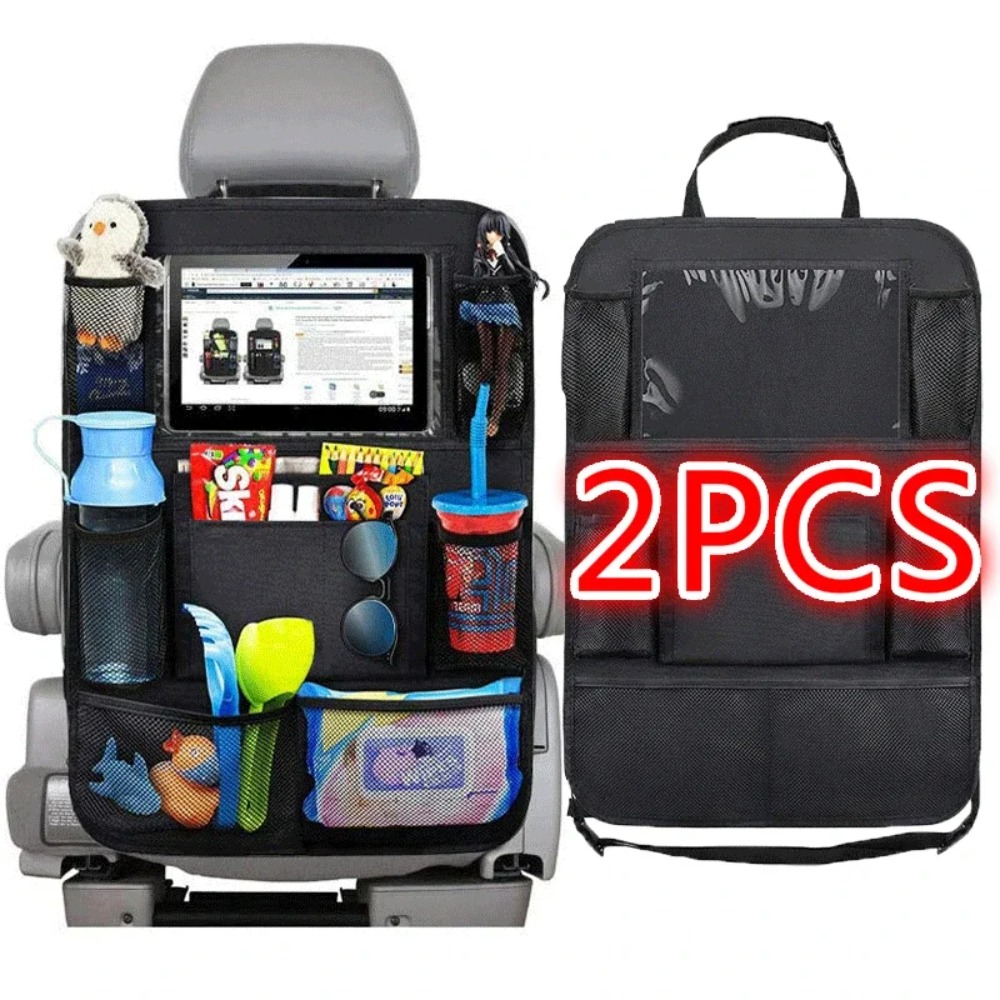 Toddler Tablet Accessories - Organizador traseiro de assento de carro,