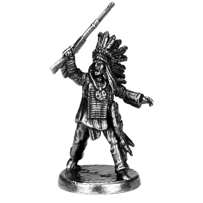 Unique Table Accessories - Conjunto de Mini Estatuetas de Metal