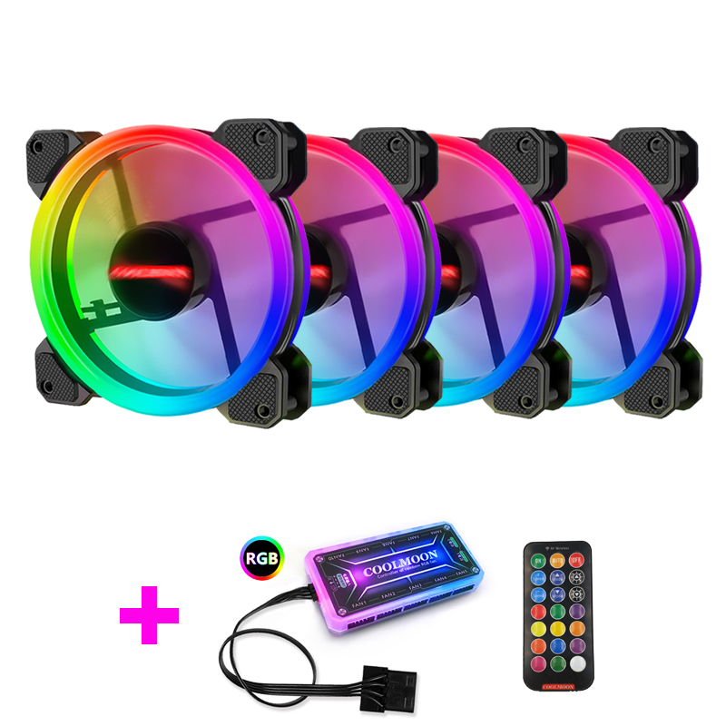 Tablet With All Accessories - Coolmoon Case Fan: Cooler RGB para