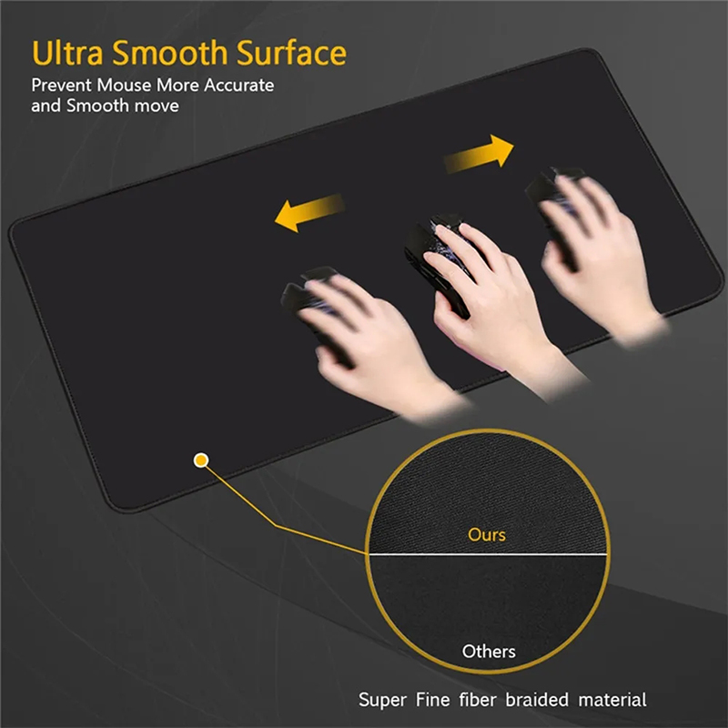 Rgb led mouse pad tapete de me - Tablet Gaming Accessories avaliação e preço