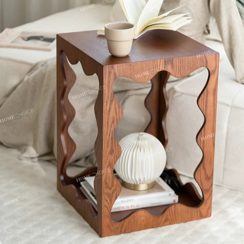 Mesa Lateral Baixa de Madeira  - Unique Table Accessories avaliação e preço