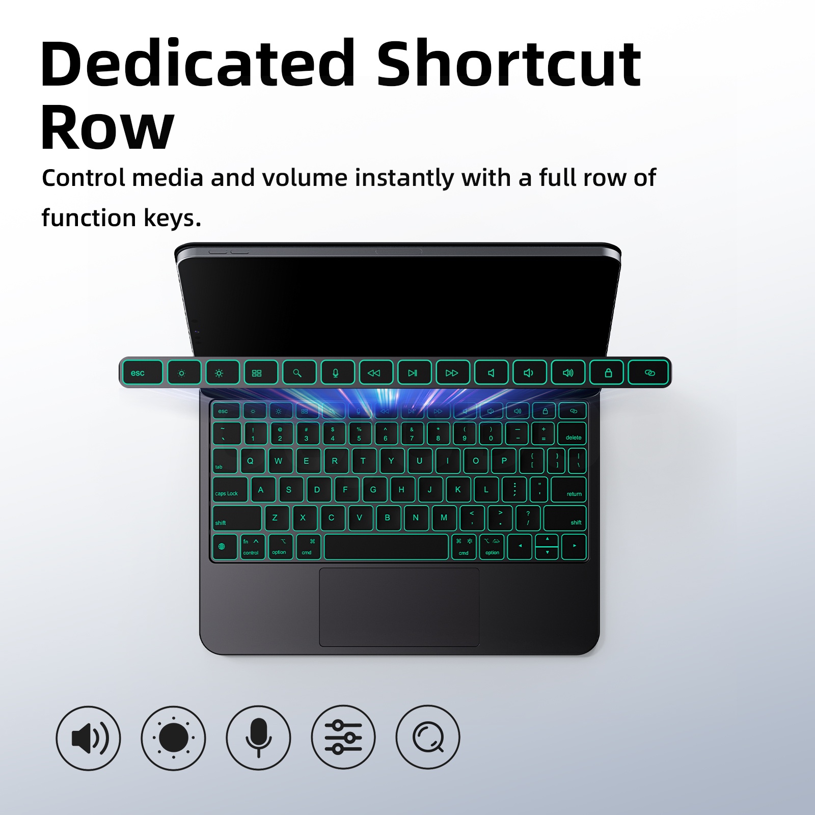 Teclado Mágico Flutuante e Ult - Tablet Accessories Choice Store avaliação e preço