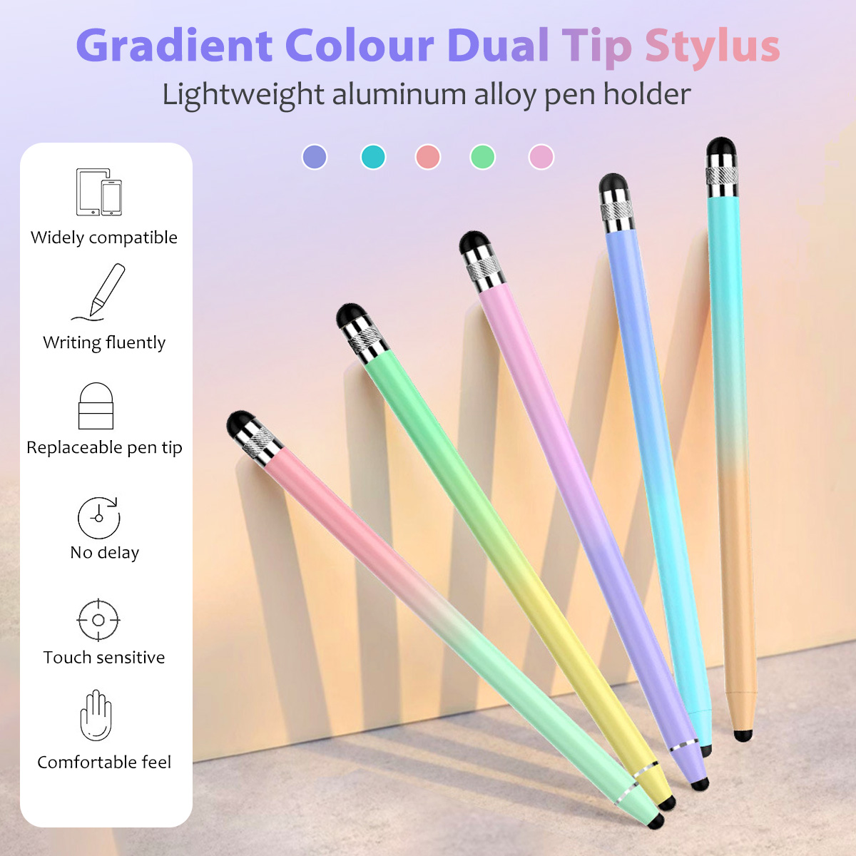Caneta Stylus Universal 2 em 1 - Tablet Accessories For Kids avaliação e preço