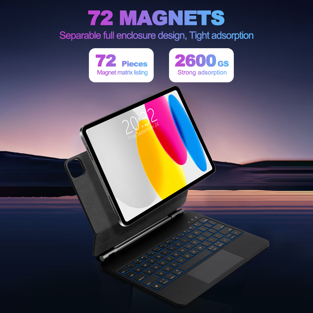 GOOJODOQ Teclado Mágico para i - Tablet Accessories Choice Store avaliação e preço