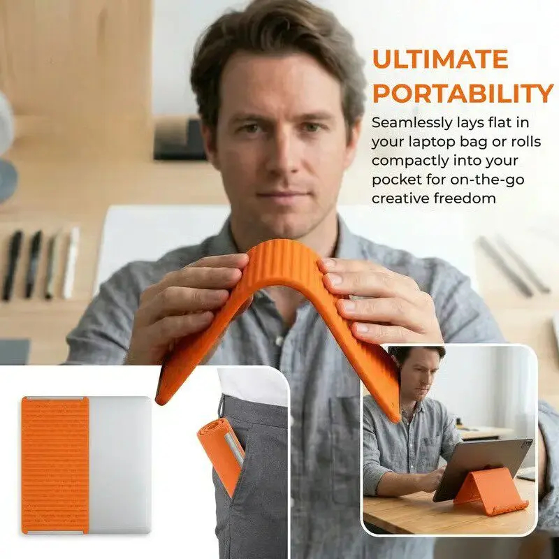 Suporte de Silicone Dobrável p - Tablet Accessories Gifts avaliação e preço