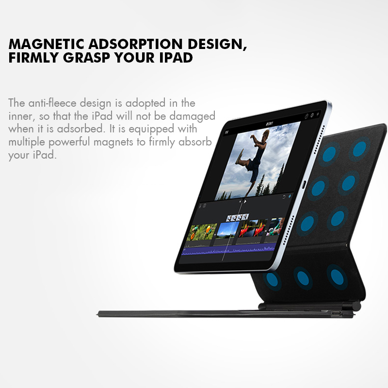 Goojodoq backlight teclado mág - Tablet Accessories Choice Store avaliação e preço