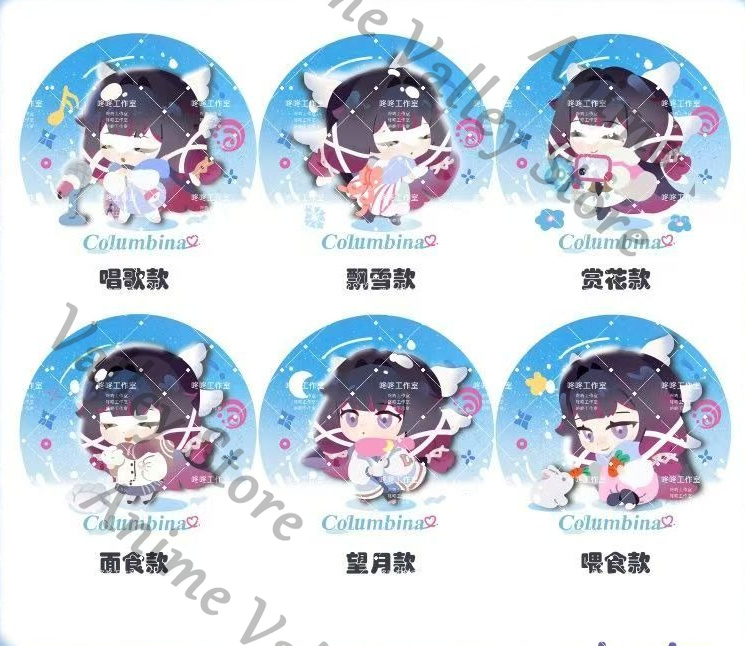 Anime Genshin Impact Columbina - Tablet Accessories Gifts avaliação e preço