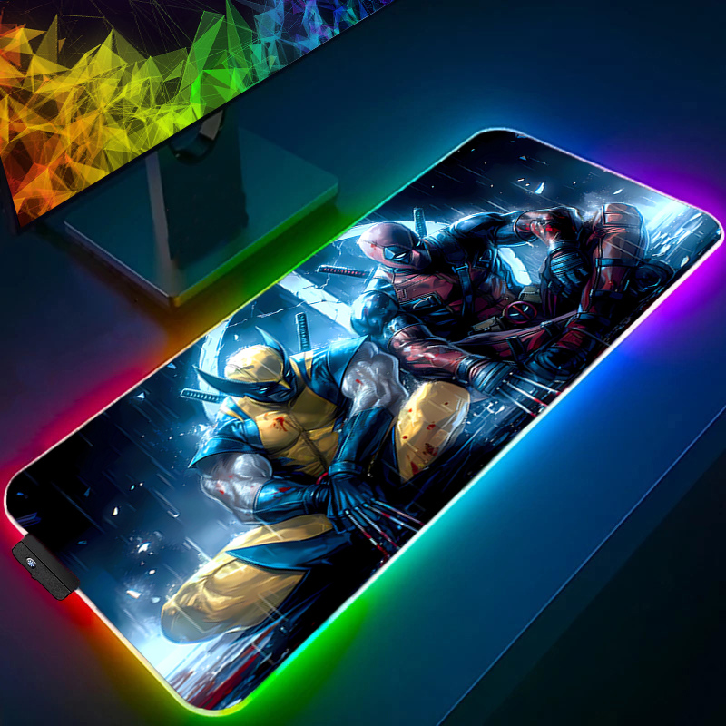 Led mouse pad jogos backlight  - Tablet With All Accessories avaliação e preço