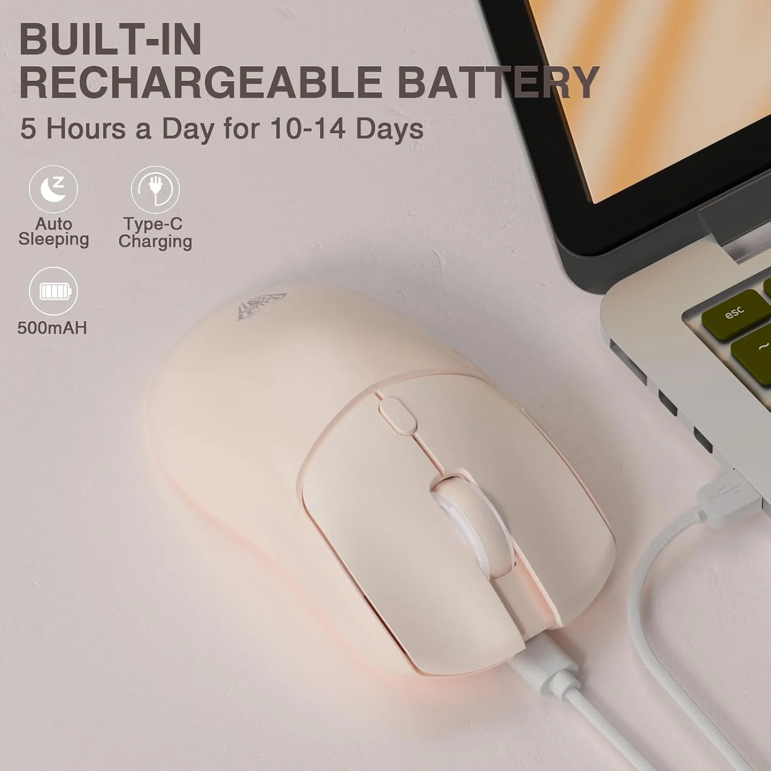Mouse Gamer Sem Fio Tri-mode A - Tablet Gaming Accessories avaliação e preço