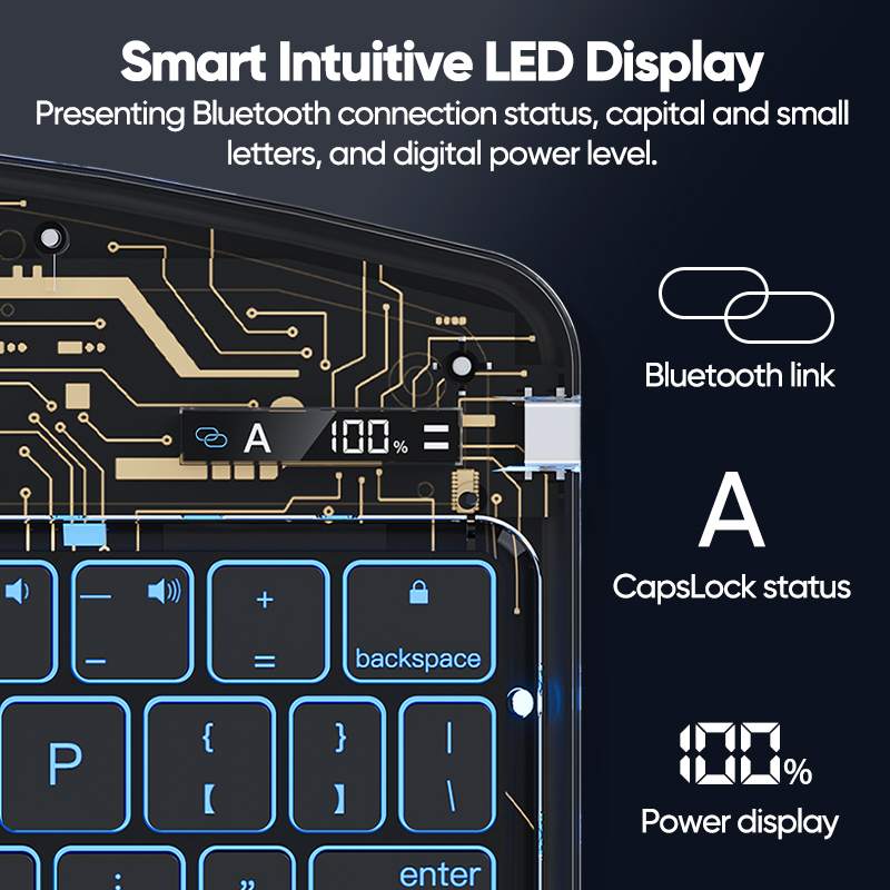 Teclado mágico para ipad air 6 - Tablet Accessories Choice Store avaliação e preço