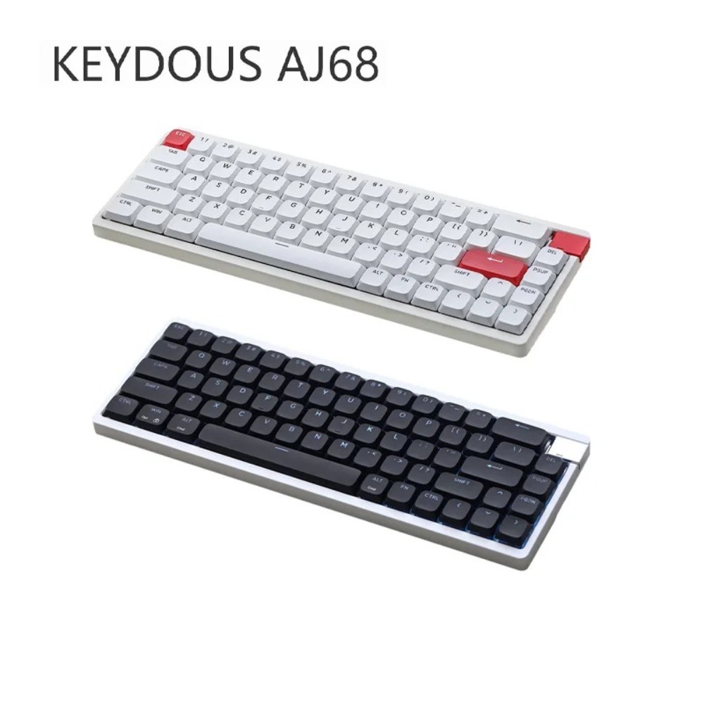 Keydous aj68 teclado mecânico  - Tablet Accessories Gifts avaliação e preço