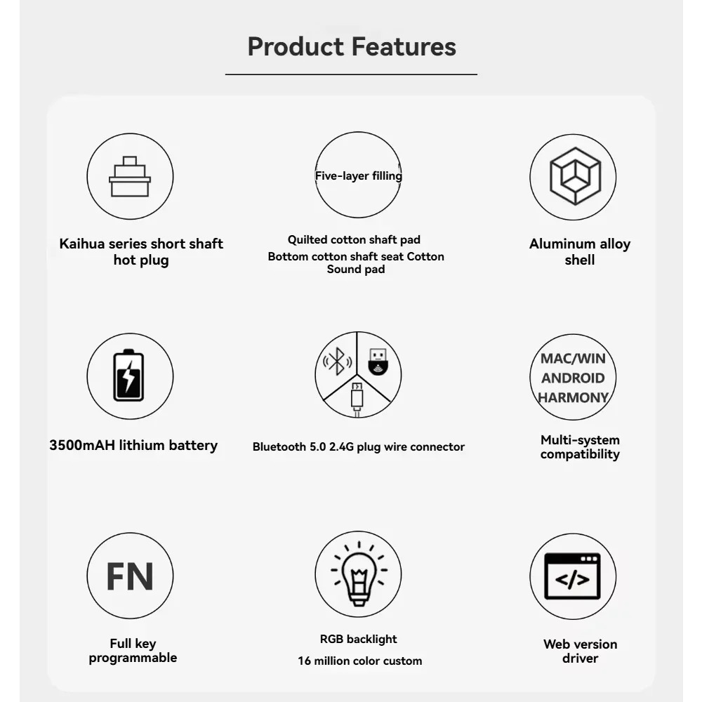 Keydous aj68 teclado mecânico  - Tablet Accessories Gifts avaliação e preço