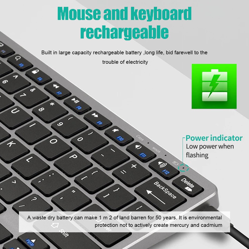 Teclado sem fio bluetooth 5.0  - Tablet Accessories Choice Store avaliação e preço