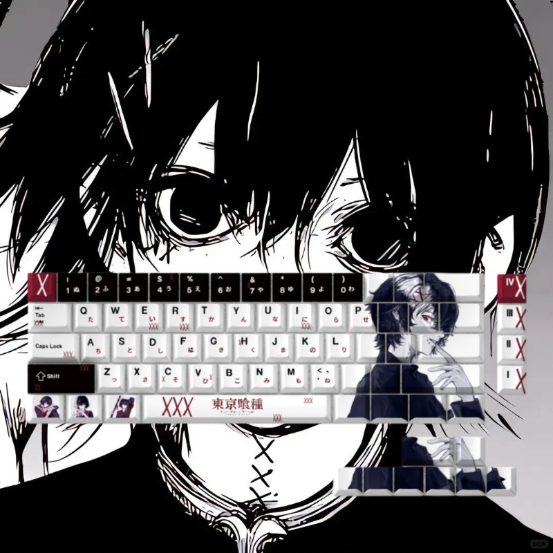 Keycap de Anime Tokyo Ghoul Ki - Tablet Gaming Accessories avaliação e preço