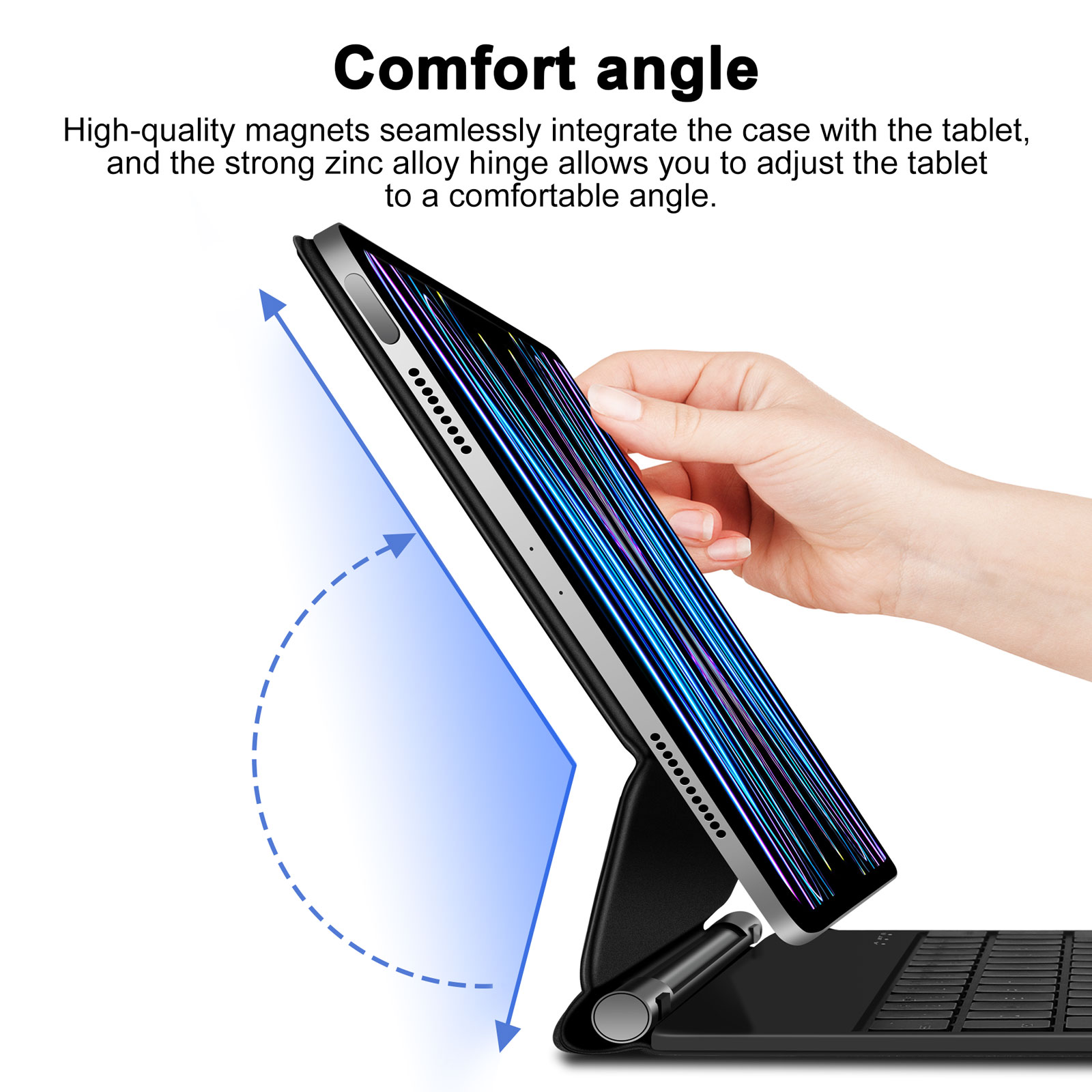 Goojodoq teclado mágico para i - Tablet Accessories Choice Store avaliação e preço