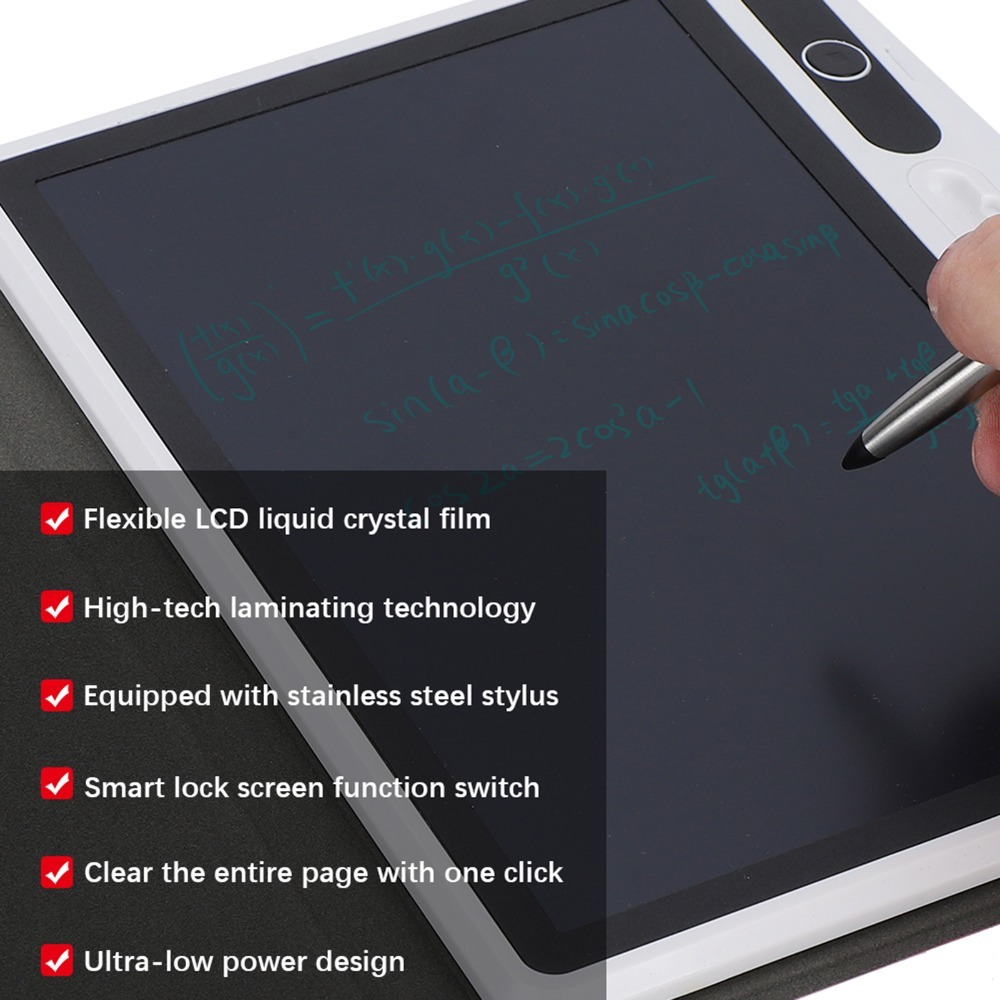 Tablet de Escrita LCD Preto Pe - Tablet Sleeves & Cases Ipad Accessories avaliação e preço