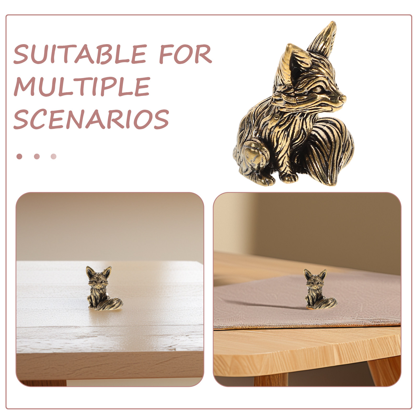 Ornamento Vintage de Raposa em - Unique Table Accessories avaliação e preço