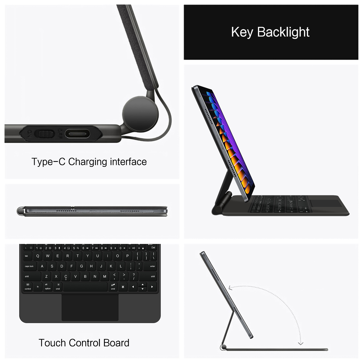 Teclado Mágico para Xiaomi Pad - Magnetic Case Smart avaliação e preço