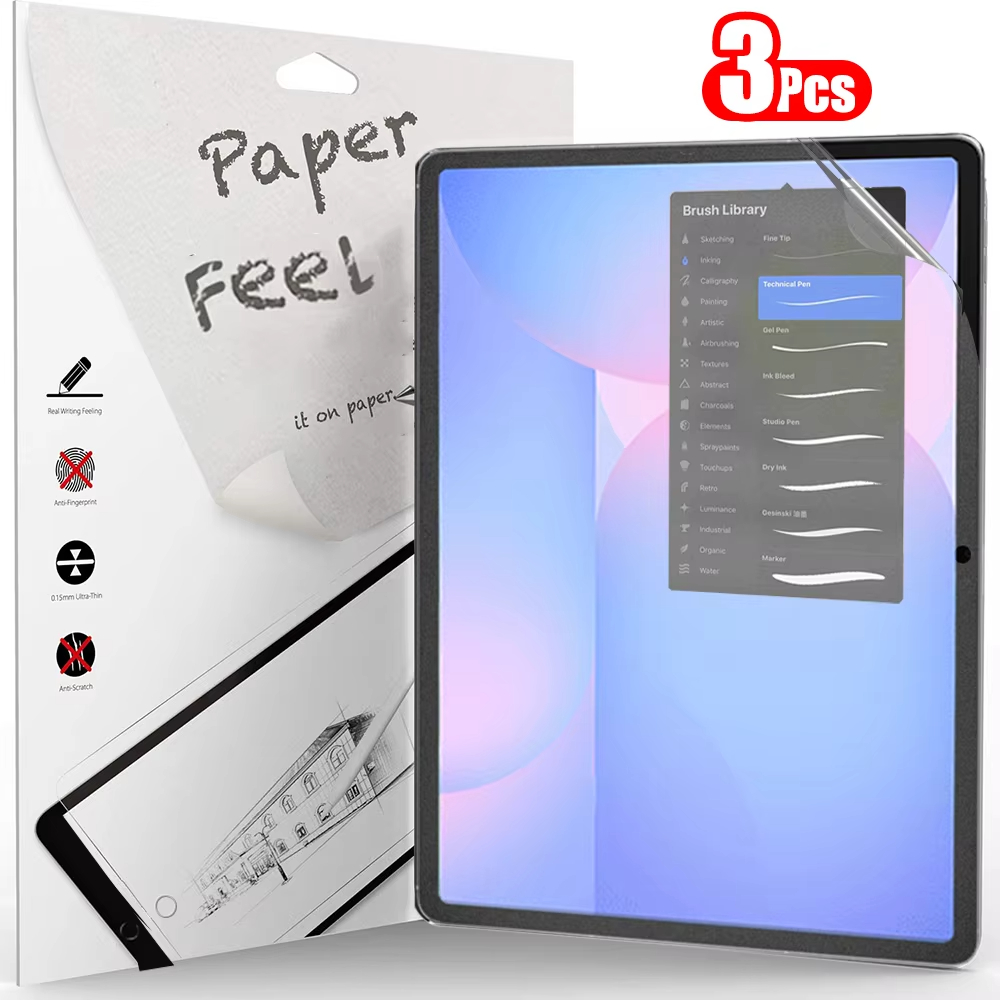 3 pçs papel sentir como protet - Paper Feel Screen Film avaliação e preço
