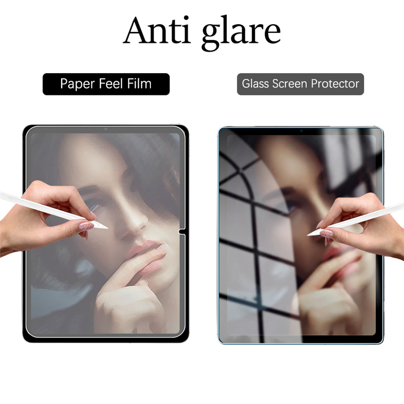 2 unidades de papel sentir com - Paper Feel Screen Film avaliação e preço