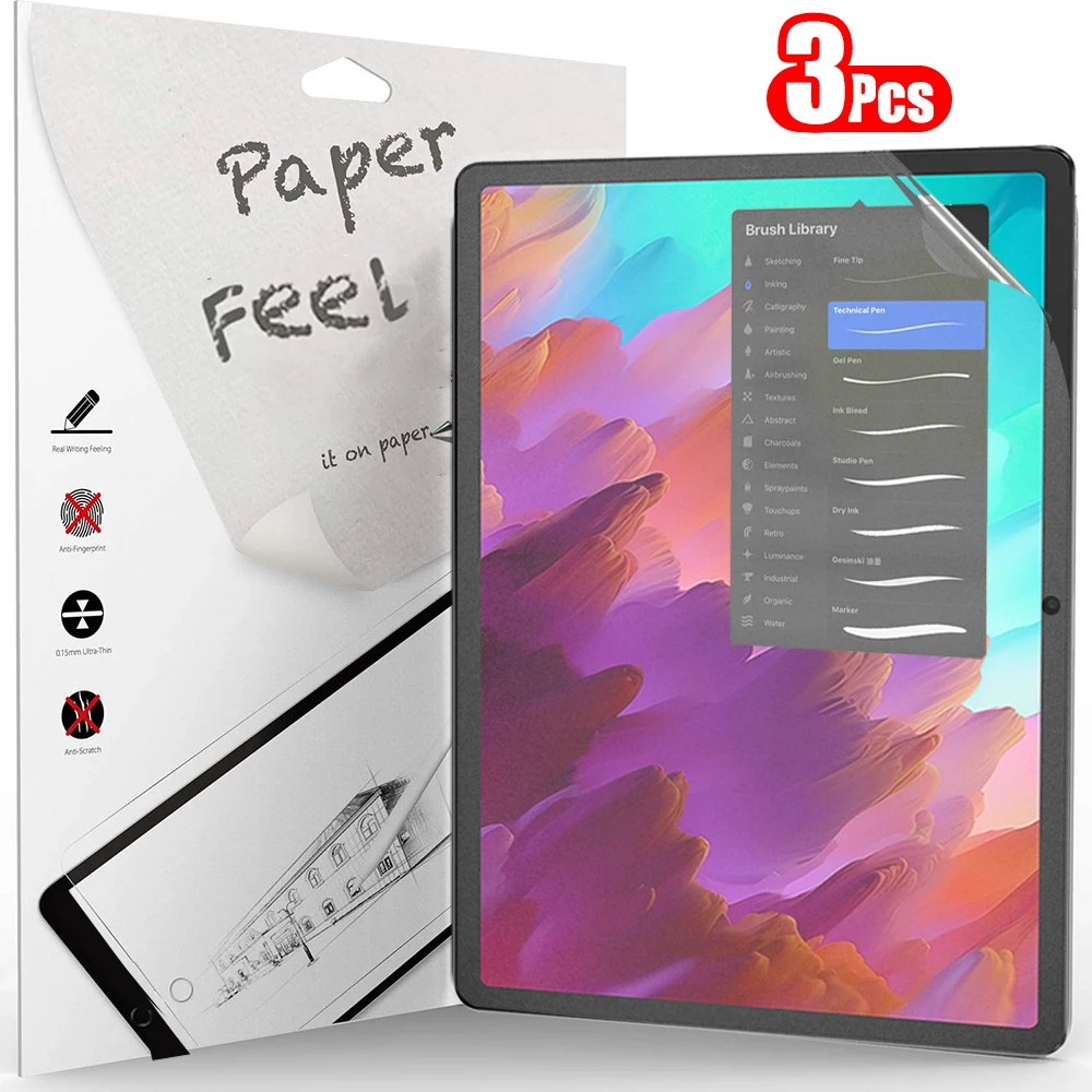 3 pçs como papel sentir protet - Paper Feel Screen Film avaliação e preço
