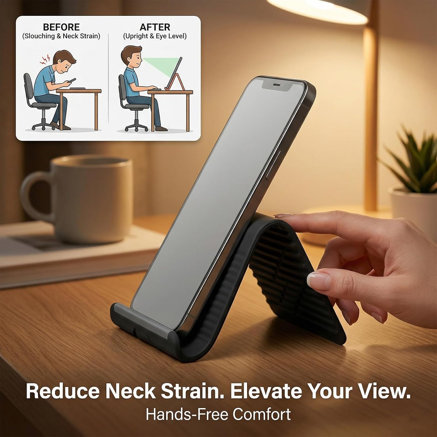 Suporte de Telefone de Silicon - Useful Tablet Accessories avaliação e preço