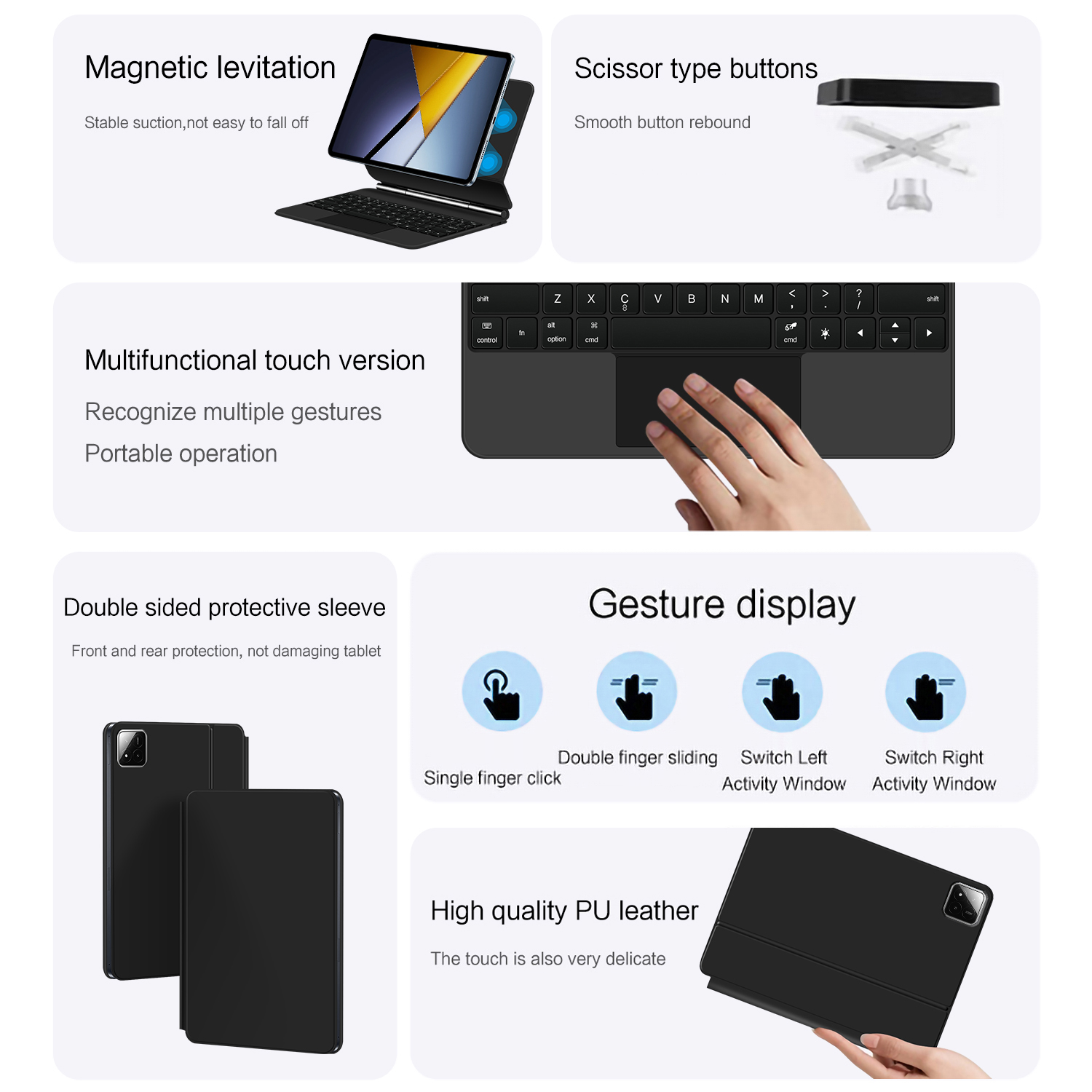 Teclado Magnético Mágico para  - Magnetic Case Smart avaliação e preço