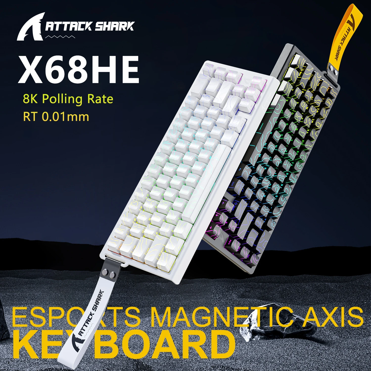 Attack shark x68he teclado mec - Tablet Accessories Gifts avaliação e preço
