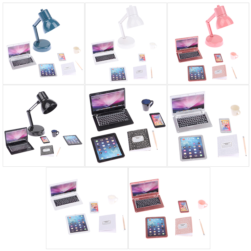 Dollhouse Miniature Model Doll - Tablet Accessories For Kids avaliação e preço